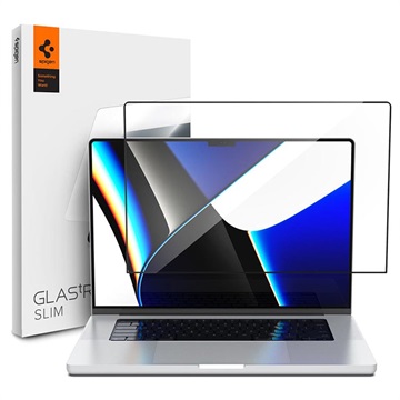 Spigen Glas.tR Slim MacBook Pro 16 Screenprotector van gehard glas