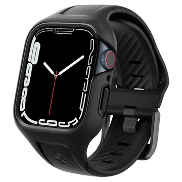 Spigen Liquid Air Pro Apple Watch Series 8/7 TPU Case - 45mm - Zwart