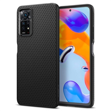 Spigen Liquid Air Xiaomi Redmi Note 11 Pro/Note 11 Pro 5G TPU Case - Mat Zwart