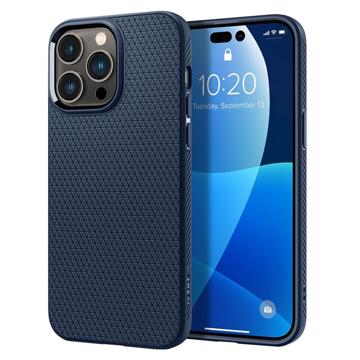 Spigen Liquid Air iPhone 14 Pro Max TPU Hoesje - Marineblauw