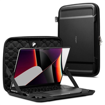 Spigen Rugged Armor Pouch Pro Laptophoes - 13-14 - Zwart