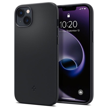 Spigen Silicone Fit Mag iPhone 14 Plus Hoesje - Zwart