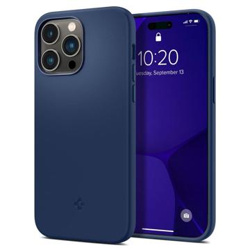 Spigen Silicone Fit Mag iPhone 14 Pro Hoesje - Marineblauw