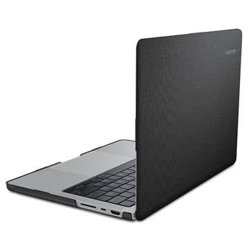 Spigen Urban Fit MacBook Pro 14 Hybrid Hoesje - Zwart