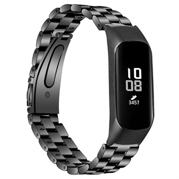 Samsung Galaxy Fit e roestvrijstalen band - zwart