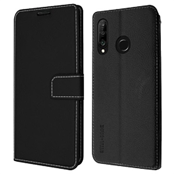 Star-Case Soul Huawei P30 Lite Wallet Case met Kaartsleuven - Zwart