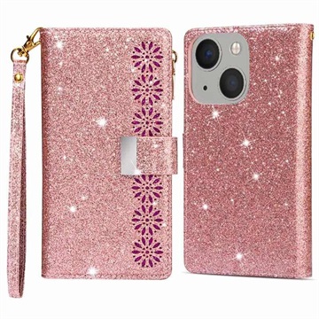 Starlight Series iPhone 14 Plus Portemonnee Hoesje - Rose Goud