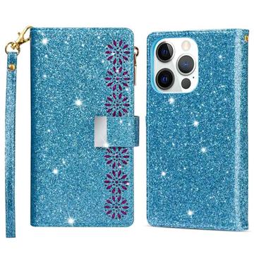 Starlight Series iPhone 14 Pro Max Wallet Case - Blauw