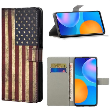 Style Series Xiaomi Redmi Note 11/11S Wallet Case - Vintage Amerikaanse vlag