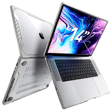 Supcase Unicorn Beetle MacBook Pro 14 Hybrid Case - Doorzichtig