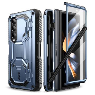 Supcase i-Blason Armorbox Samsung Galaxy Z Fold4 Hybride Hoesje - Blauw