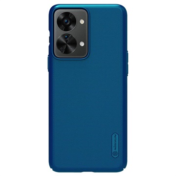 Nillkin Super Frosted Shield OnePlus Nord 2T Hoesje - Blauw