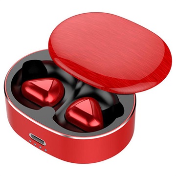 TWS Touch Controlled Bluetooth Koptelefoon T50 - Rood