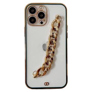 Dual-Color Series iPhone 14 Pro TPU Hoesje - Zwart