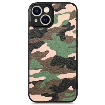 Camouflage Series iPhone 14 Plus Hybrid Case - Groen