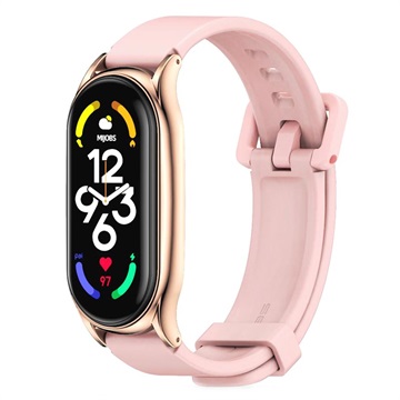 Tech-Protect Iconband Pro Xiaomi Mi Band 7 TPU-riem - roze