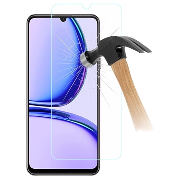 Realme C53 Screenprotector van gehard glas - Case Friendly - Doorzichtig