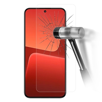 Xiaomi 13T/13T Pro Screenprotector van gehard glas - Case Friendly - Doorzichtig