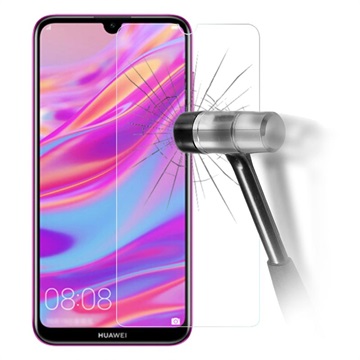 Huawei Enjoy 9, Y7 Pro (2019) Screenprotector van gehard glas - Doorzichtig