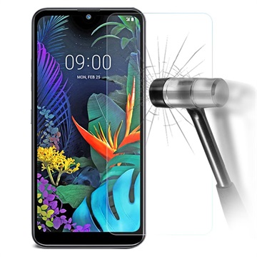 LG K50 Screenprotector van gehard glas - 9H, 0,3 mm - Doorzichtig