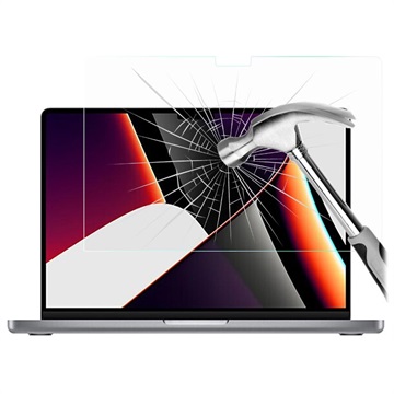 MacBook Pro 14 Screenprotector van gehard glas - Doorzichtig