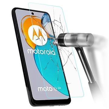 Motorola Moto E22s Glazen Screenprotector - 9H, 0,3 mm - Doorzichtig