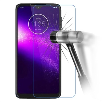 Motorola One Macro Screenprotector van gehard glas - 9H, 0.3mm - Doorzichtig