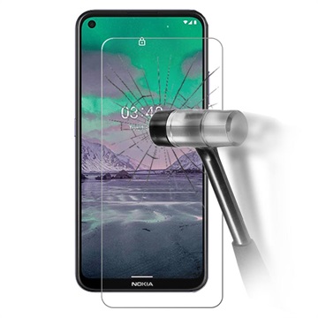 Nokia 3.4 Gehard Glas Screenprotector - 9H, 0.3mm - Doorzichtig