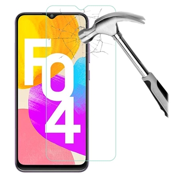 Samsung Galaxy F04 Glazen Screenprotector Doorzichtig