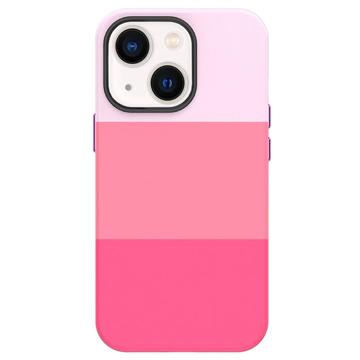 Three Shades Series iPhone 14 Plus Gecoat Hoesje - Roze