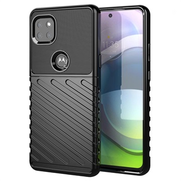 Thunder Series Motorola Moto G 5G TPU Case - Zwart