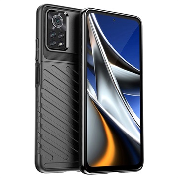 Thunder Series Xiaomi Poco X4 Pro 5G TPU Case - Zwart