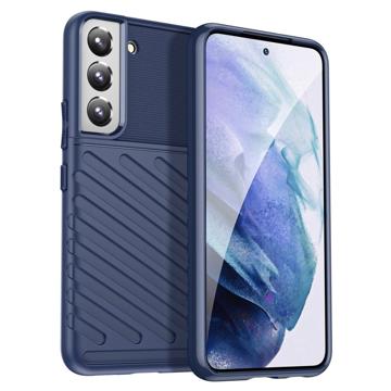 Thunder Series Samsung Galaxy S23 5G TPU Case - Blauw