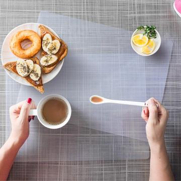 Kunststof Eettafel Placemat - Doorzichtig