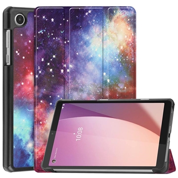 Tri-Fold Series Lenovo Tab M8 Gen 4 Folio Case - Sterrenstelsel