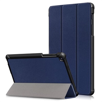 Tri-Fold Series Samsung Galaxy Tab A 8 (2019) met S Pen Folio Case - Donkerblauw