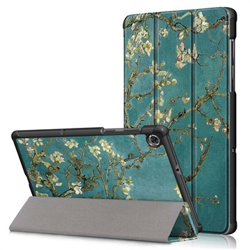 Tri-Fold Series Lenovo Tab M10 HD Gen 2 Smart Folio Case - Bloeiende Boom