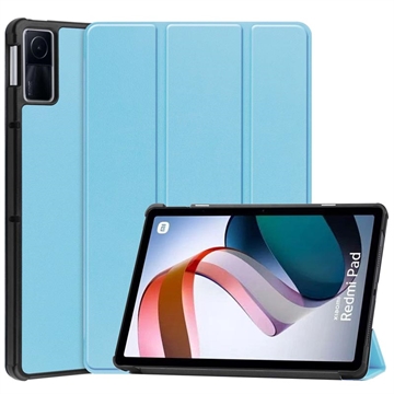 Tri-Fold Series Xiaomi Redmi Pad Smart Folio Case - Luchtblauw