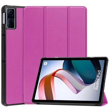 Tri-Fold Series Xiaomi Redmi Pad Smart Folio Case - Paars