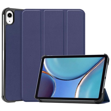 Tri-Fold Series iPad Mini (2021) Smart Folio Case - Blauw