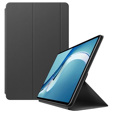 Tri-Fold Smart Huawei MatePad Pro 12.6 (2021) Folio Case - Zwart