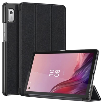 Tri-Fold Series Lenovo Tab M9 Smart Folio Hoesje - Zwart