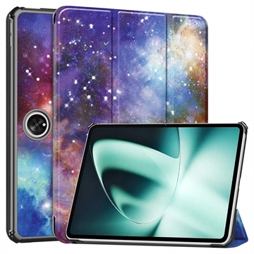 Tri-Fold Series OnePlus Pad Smart Folio Hoesje - Sterrenstelsel