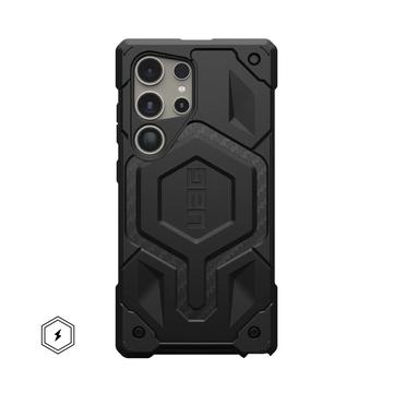 Samsung Galaxy S24 Ultra UAG Monarch Pro Hybride Hoesje - Koolstofvezel