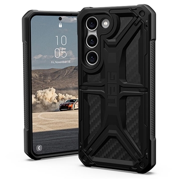 Urban Armor Gear Monarch Samsung Galaxy S23 Hoesje Carbon