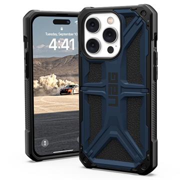 UAG Monarch Series iPhone 14 Pro Hybrid Hoesje - Woerd / Zwart