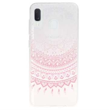 Samsung Galaxy A20e Ultradun TPU-hoesje - Mandala