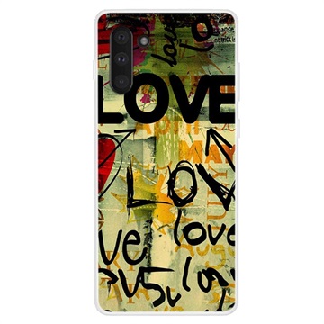 Samsung Galaxy Note10 ultradunne TPU-hoes - Love