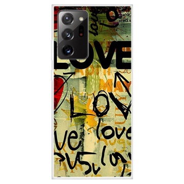 Ultradunne Samsung Galaxy Note20 Ultra TPU-hoes - Love