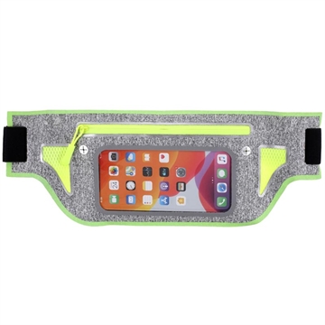 Universal Sports Waist Bag for Smartphones - 7 - Green